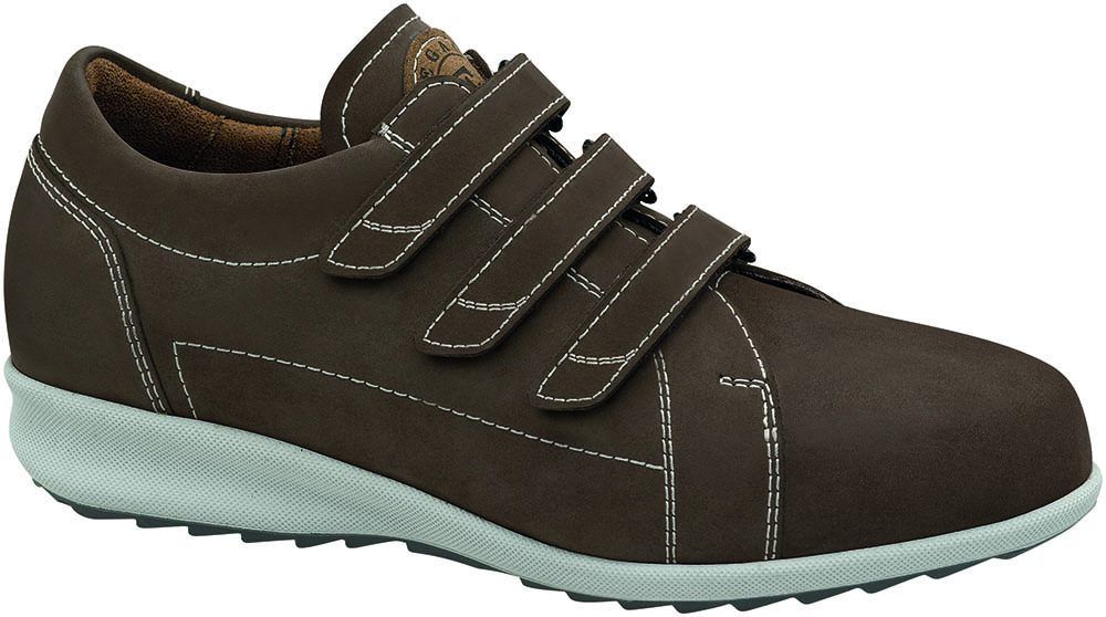 Orthopädie Schuhtechnik Wand - Maßschuhe und Therapieschuhe Klettverschluss braun